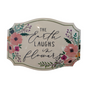 The Earth Laughs in Flowers - Metal Sign