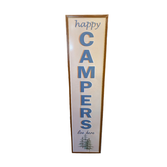 Happy Campers Porch Sign