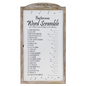 Bathroom Word Scramble - Sign