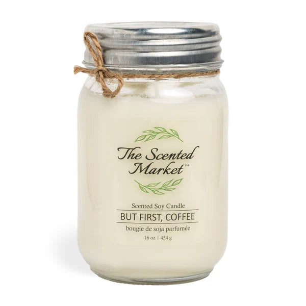 But First, Coffee - Soy Wax Candle 16 oz