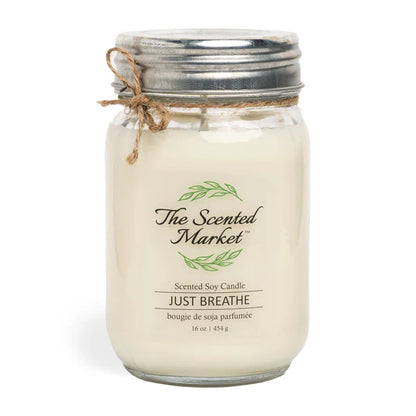 Just Breathe - Soy Wax Candle 16oz