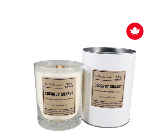 Coconut Sunset Soy Candle
