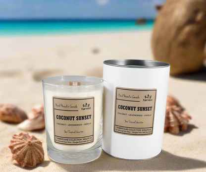 Coconut Sunset Soy Candle