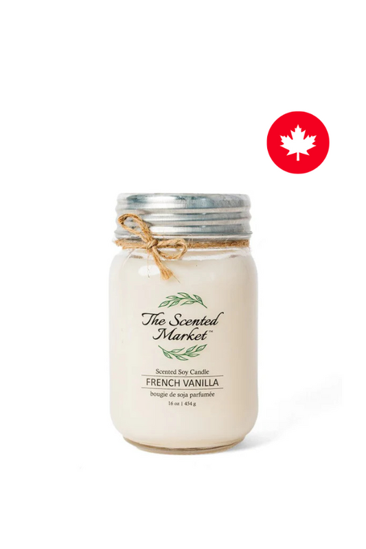 French Vanilla - Soy Wax Candle 16oz