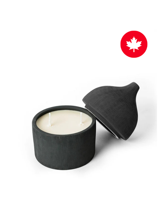 Clay Collection - BLACK Soy Wax Candle