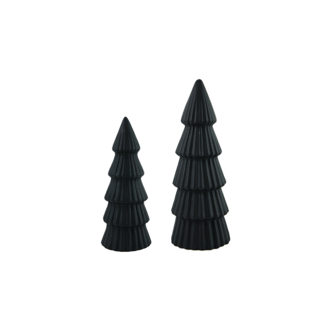 Black Pine Tree Decor