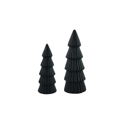 Black Pine Tree Decor