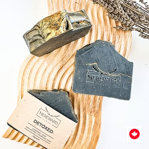 Detoxed Charcoal Shea Soap