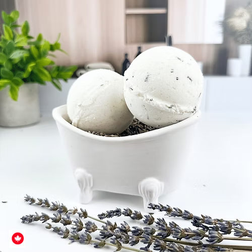 Fizzed Lavender Bath Bomb