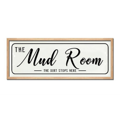 The Mud Room - Sign