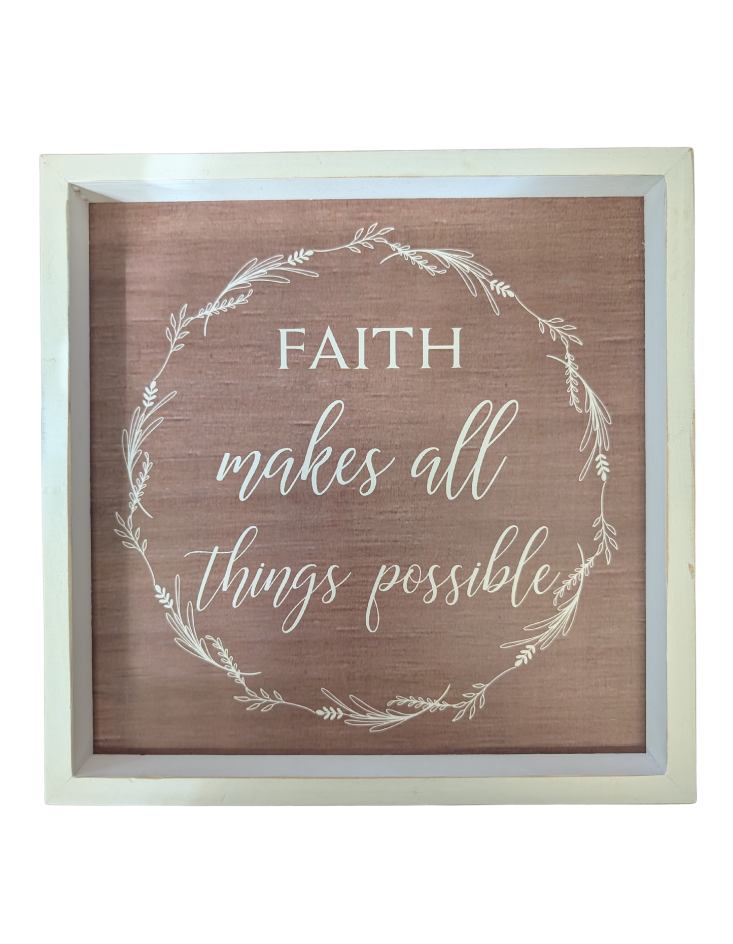 Faith Inspirational Signs