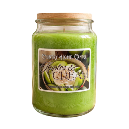 Apples & Cream Paraffin Candle