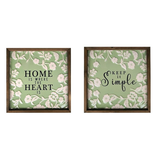 Assorted Floral Signs