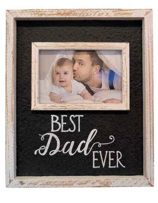 Best Dad Ever - Picture Frame
