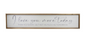 I Love You More Today - Wall Decor
