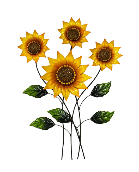 Sunflower Bunch - Metal Wall Decor