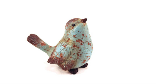 Rustic Bluebird Figurine
