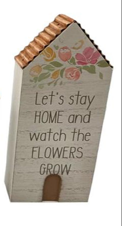 Rustic Floral House Blocks