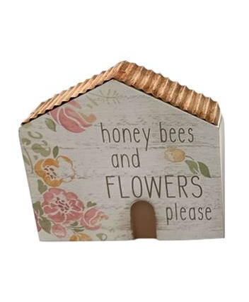 Rustic Floral House Blocks