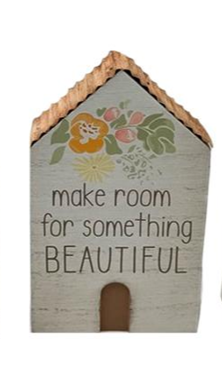 Rustic Floral House Blocks