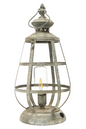 Rustic Hanging Lantern with Light
