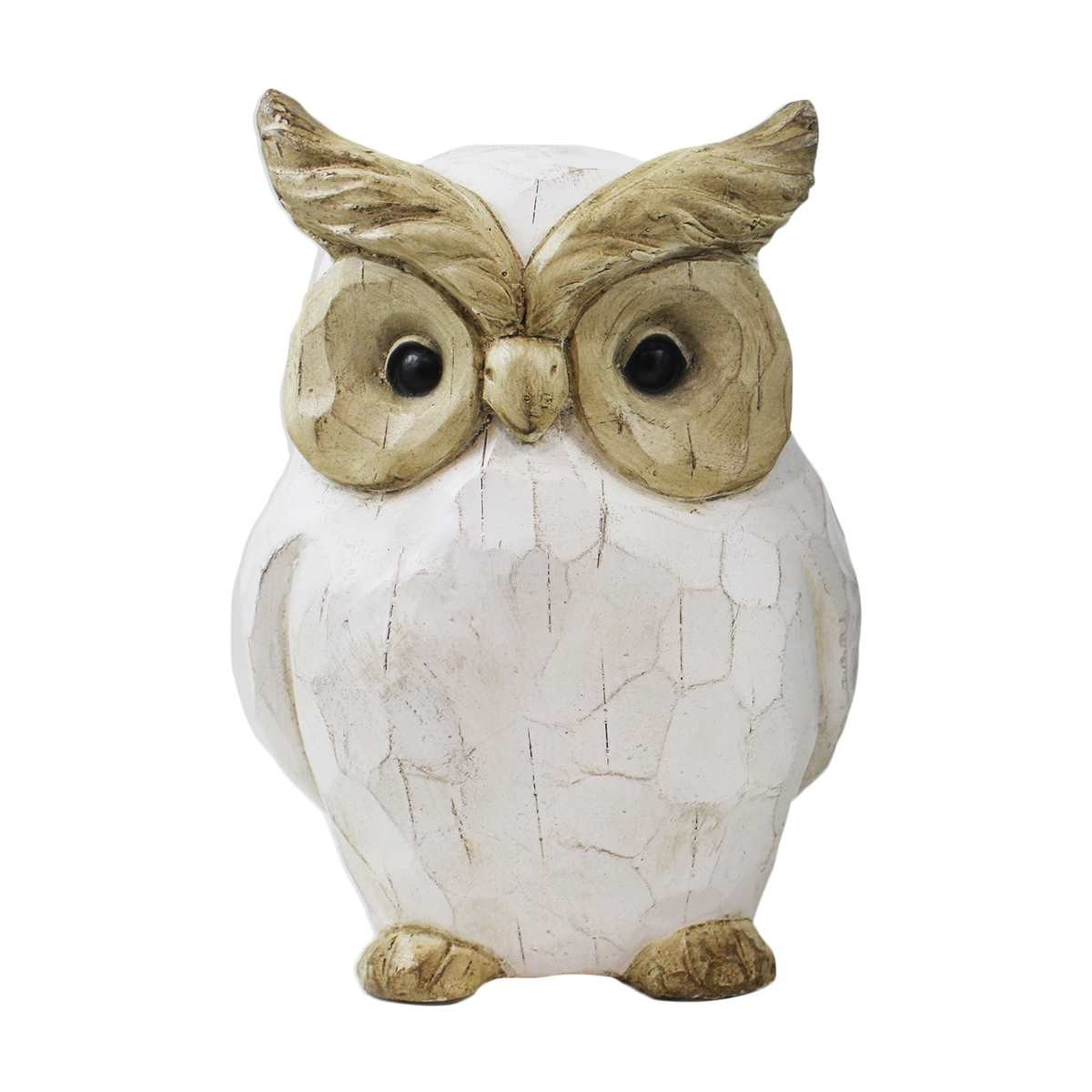 Distressed Carved Owl - Small