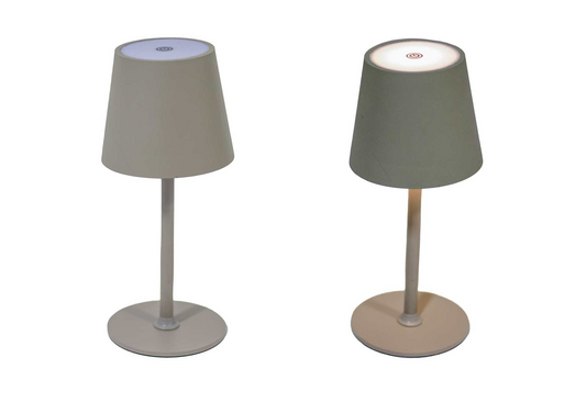 Grey Table Lamp
