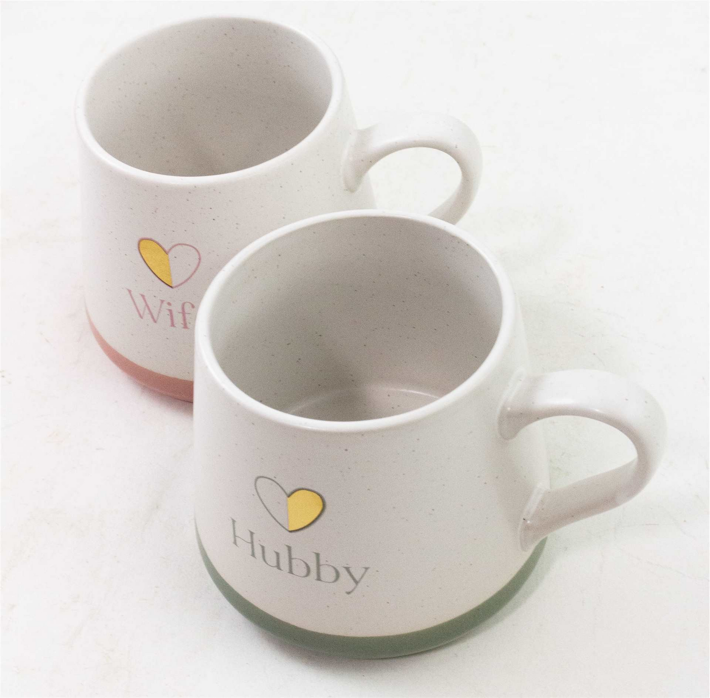 Hubby & Wifey Mug - Set of 2