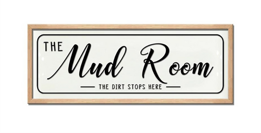The Mud Room - Sign
