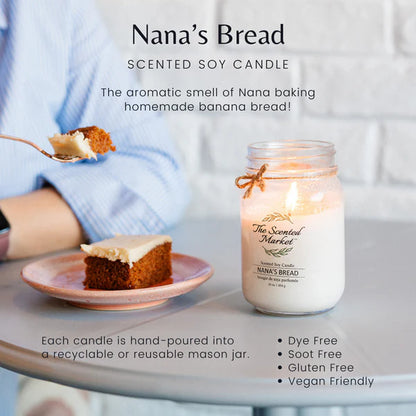 Nana's Bread - Soy Wax Candle 16oz
