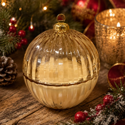 Home for the Holidays – Ornament Candle