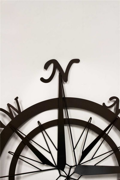 Metal Wall Compass