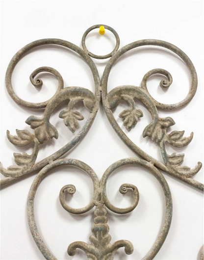 Rustic Metal Hanging Planter - Large