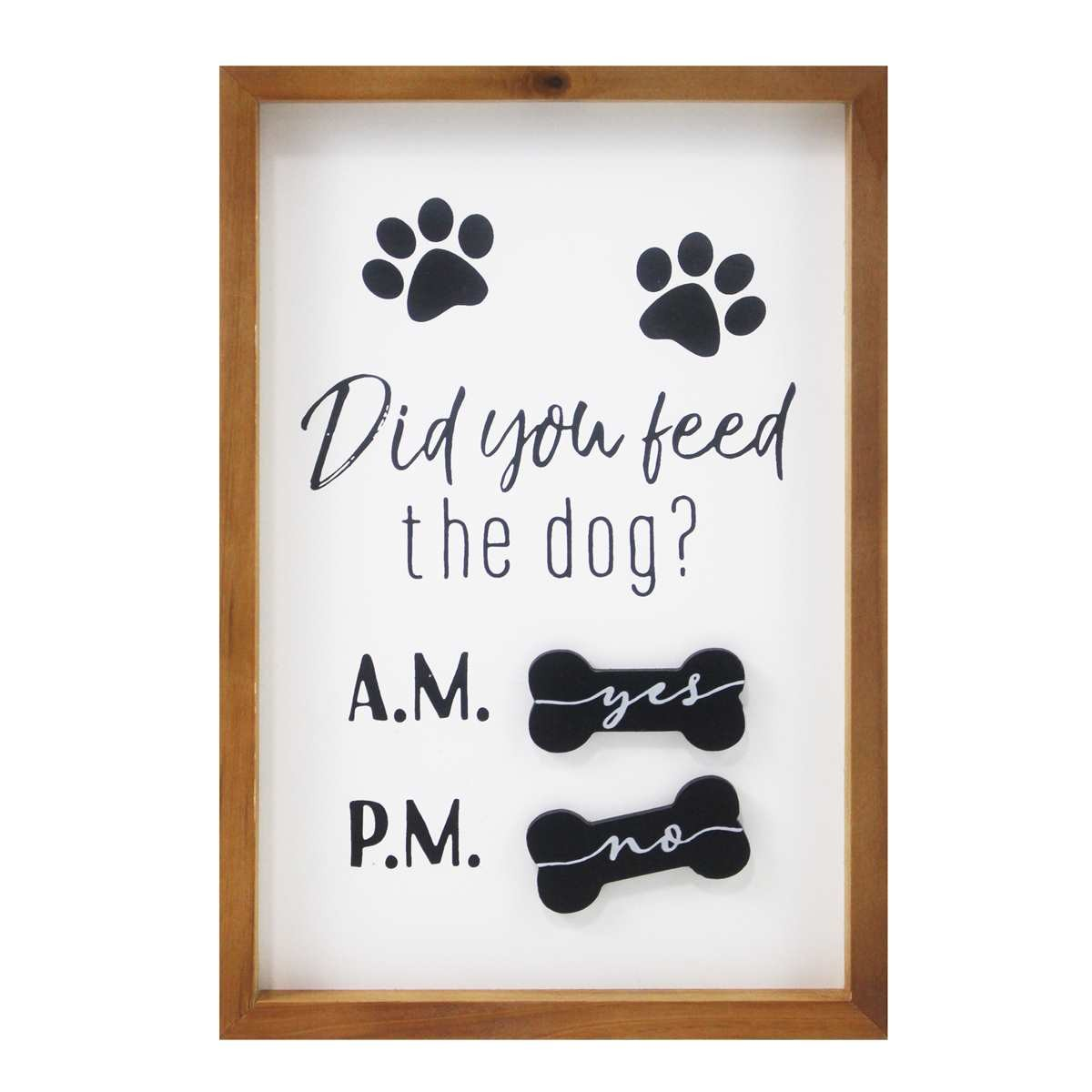 Did You Feed the Dog? - Wall Plaque