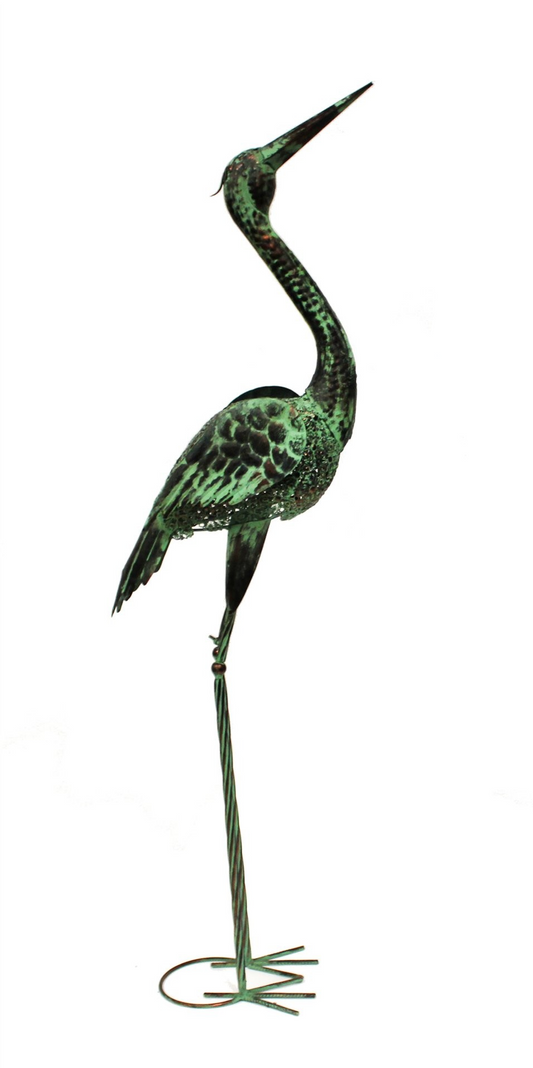 Vintage Green Crane