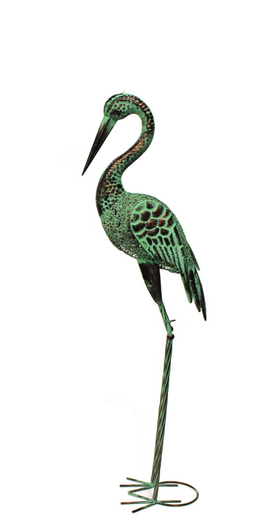 Vintage Green Crane