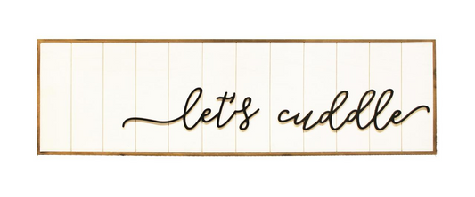 Let's Cuddle - Wall Decor