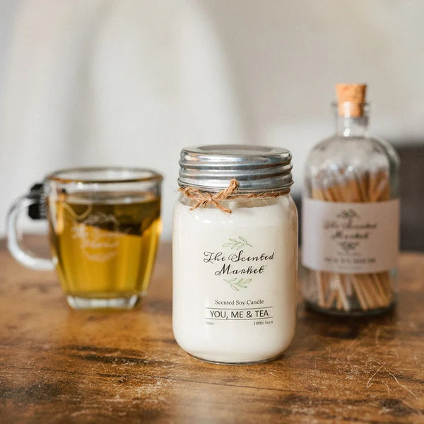You, Me, and Tea - Soy Wax Candle 16oz
