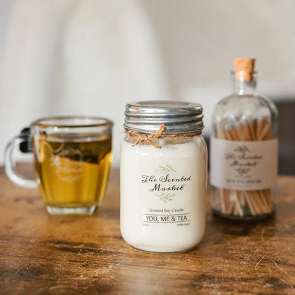 You, Me, and Tea - Soy Wax Candle 16oz