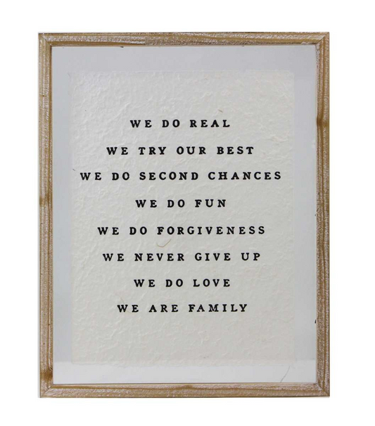 We Are Family - Sign